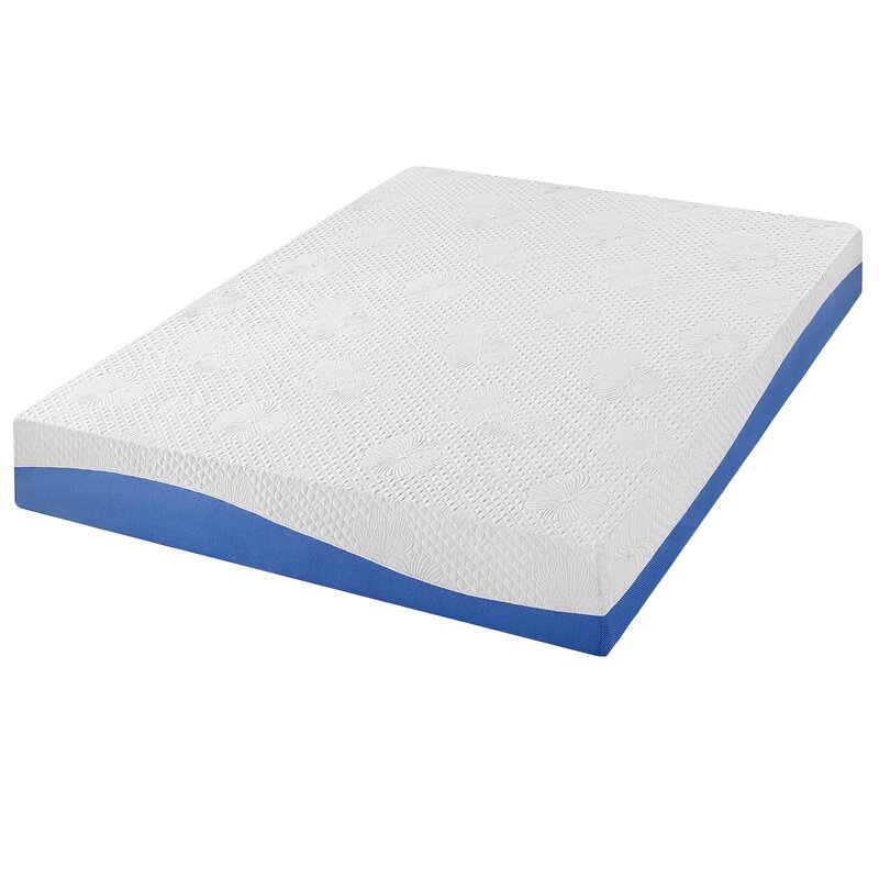 Alwyn Home 10 Medium Gel Memory Foam Mattress Wayfair 1700